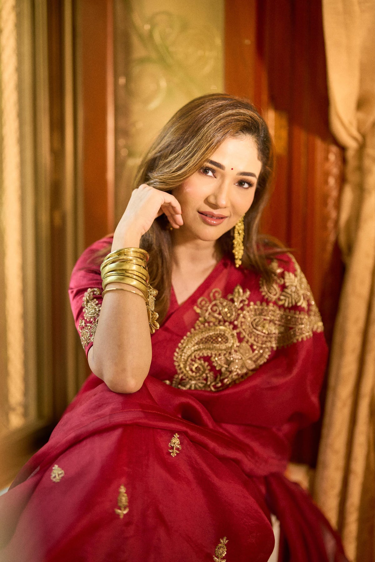 Kamli (Red)